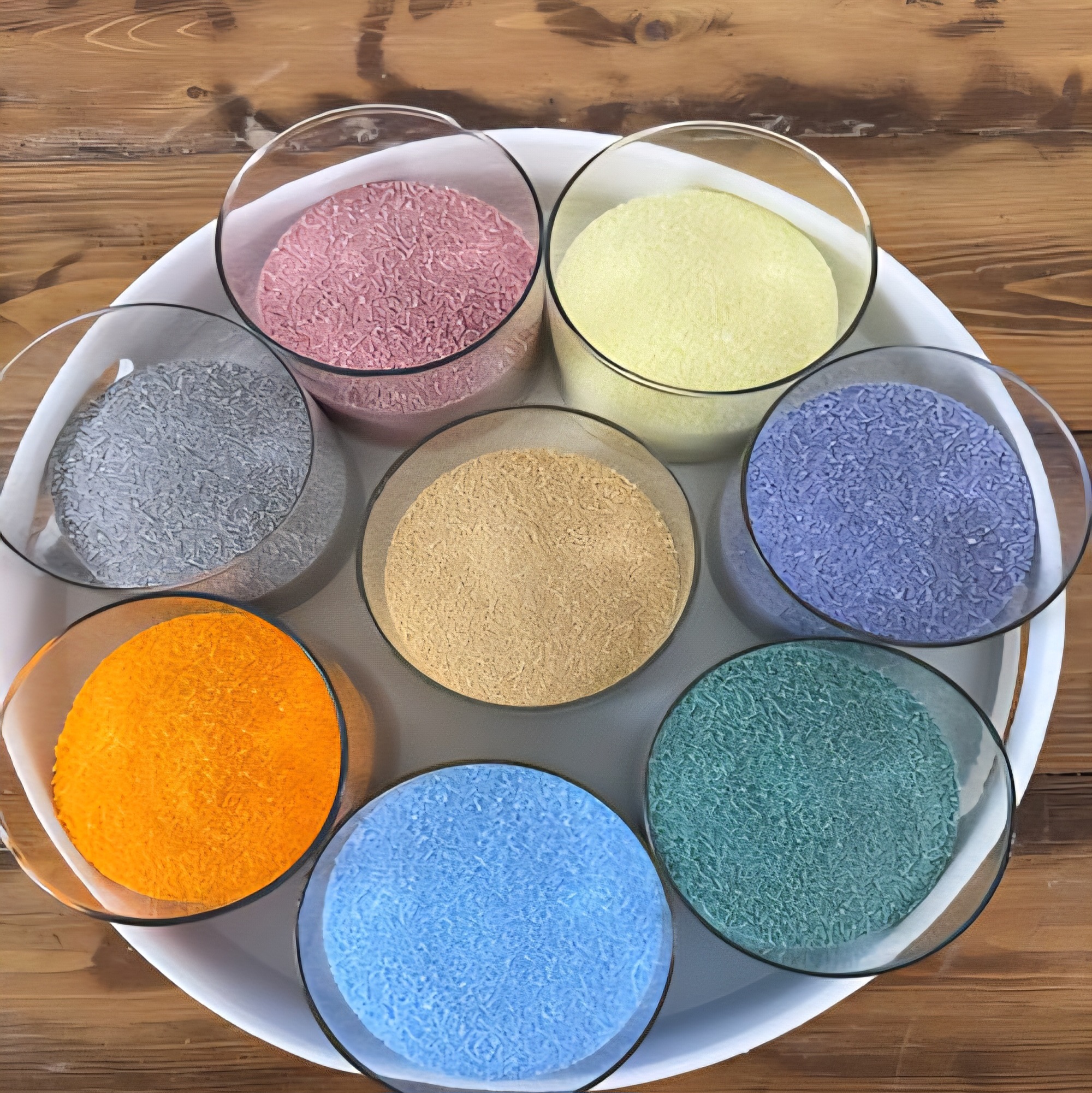 پارافین پودری رنگی و عطری ۵۰۰ گرمی