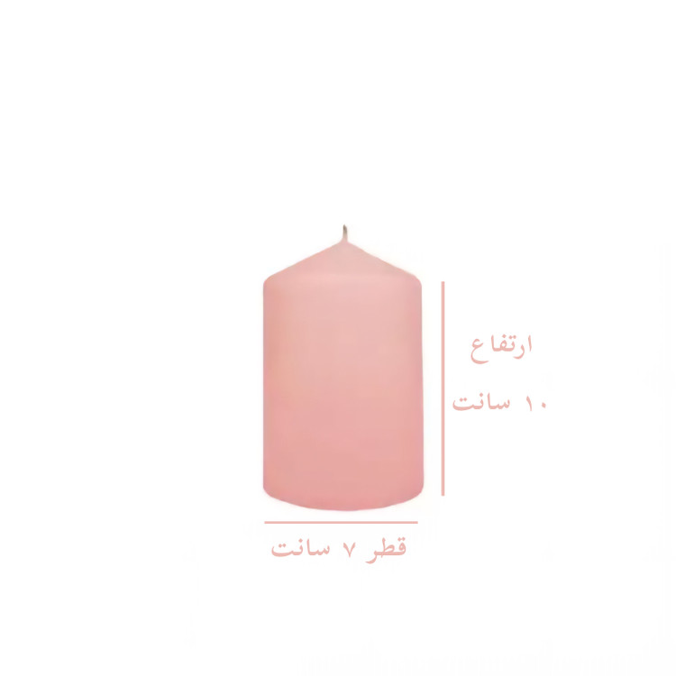 شمع استوانهای ست ۴ عددی